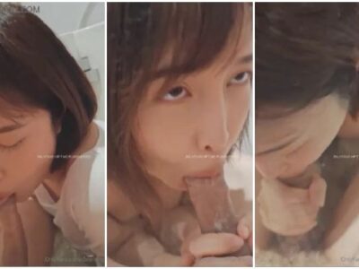 คลิปหลุดเดียร์ลองชักว่าวกินน้ำอสุจิ เน็ตไอดอลผมสั้น แช่ในอ่างน้ำแล้วกินน้ำเงี่ยนผัว ถอกควยยาวเอาปากออรัลเซ็กส์ แล้วดูดกินน้ำจนปลายหำ