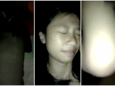 คลิปหลุดทางบ้าน คู่รักนักเรียน แฟนชวนมาดูหนังที่ห้อง สุดท้ายโดนจับเย็ดสะงั้น