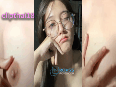 คอลเสียวสาวแว่นน่ารักนมใหญ่บีบนมโชว์ยั่ว